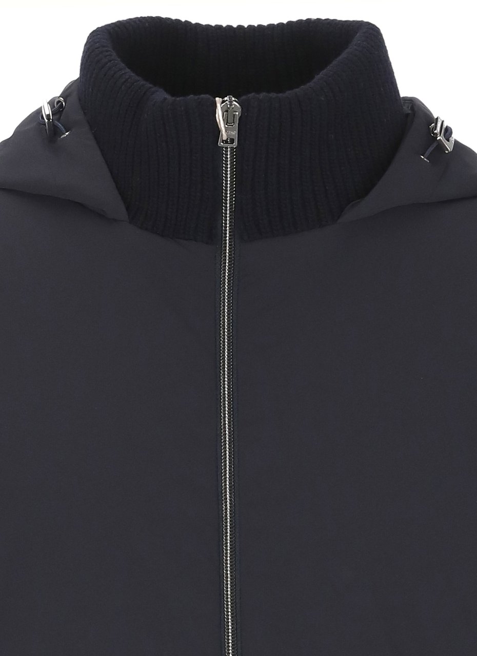 Herno Coats Blue Blauw