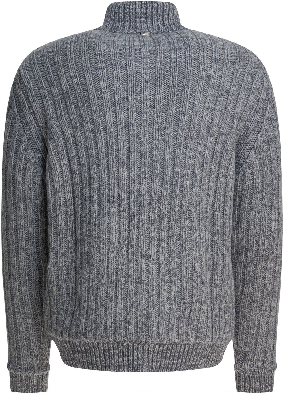 Herno Cashmere cardigan Grijs