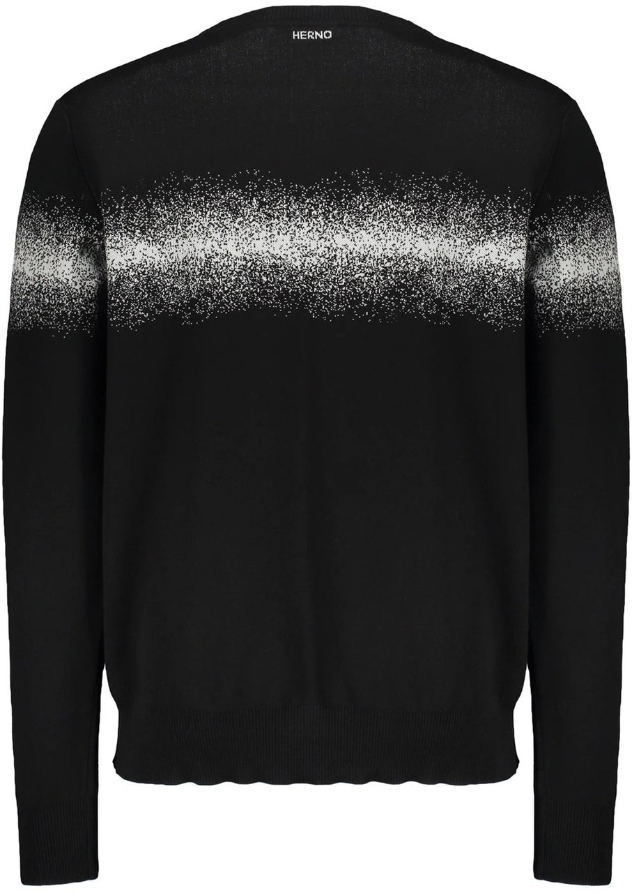 Herno Herno Cotton Blend Pullover Zwart