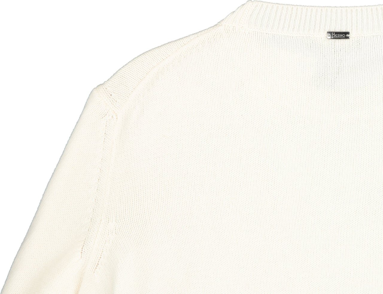 Herno Cashmere Pullover Wit