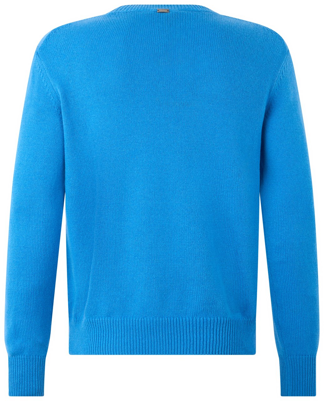 Herno Vibrant blue sweater, comfort and style make sure Blauw