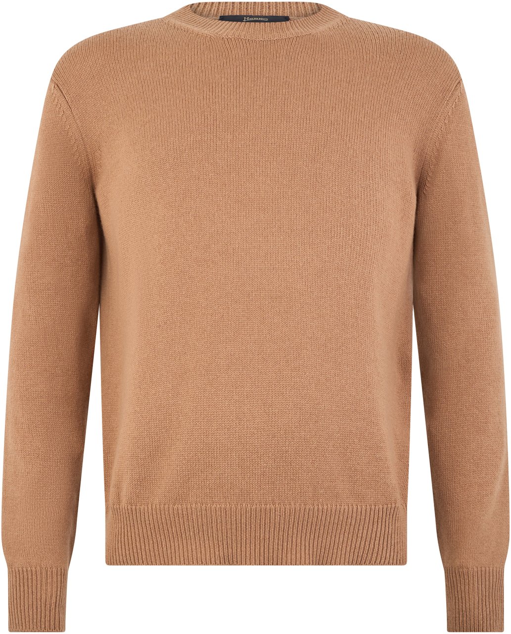 Herno Beige soft and versatile sweater Neutraal