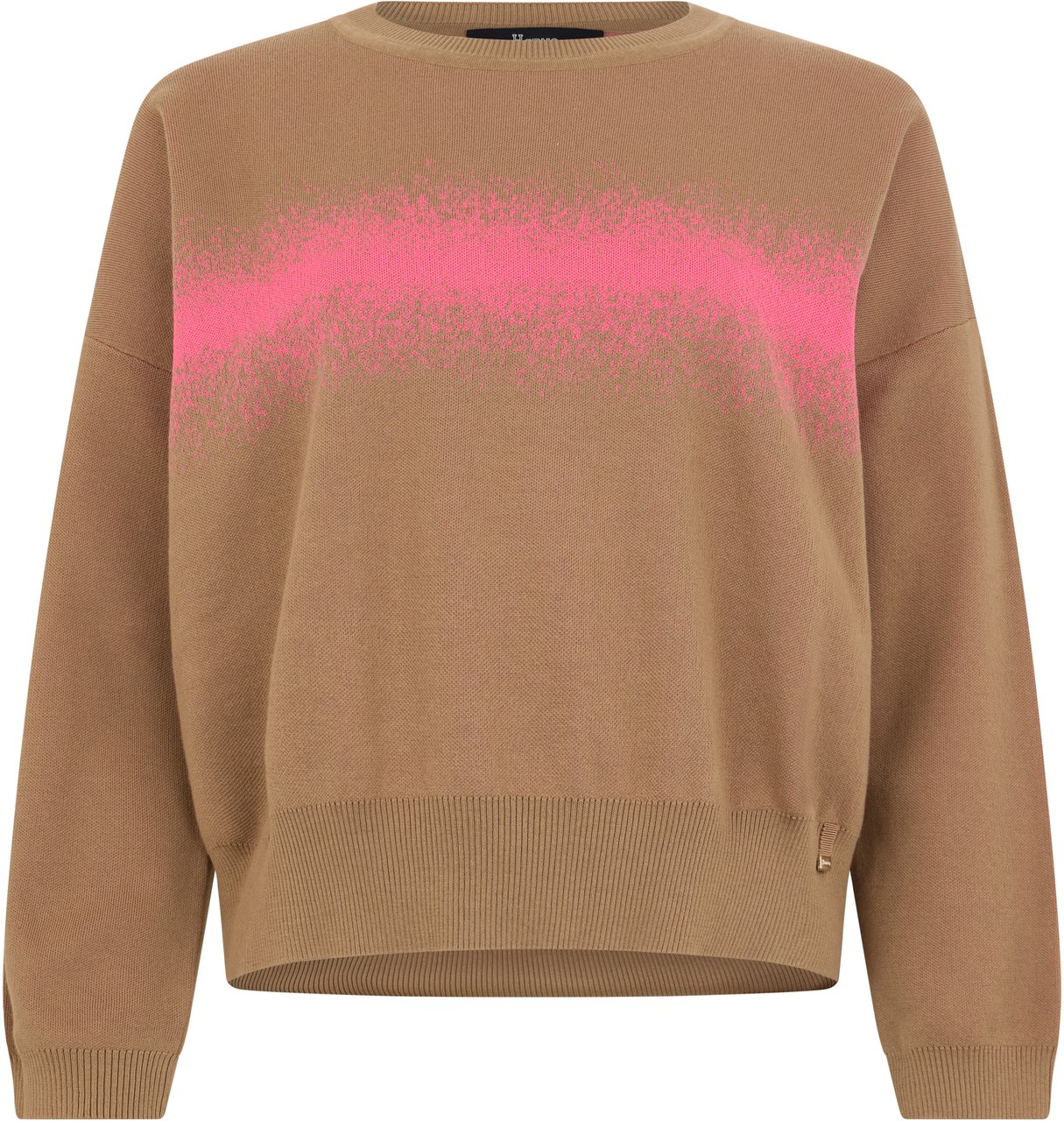 Herno Pullover in knit with round neck Neutraal