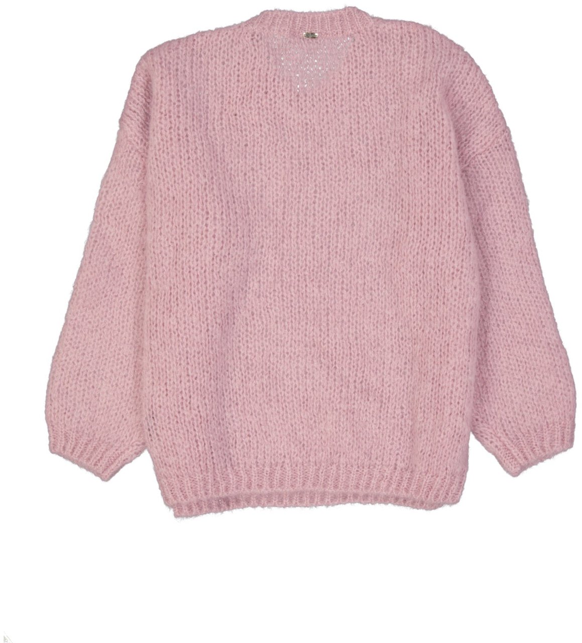 HERNO Mohair Wool Sweater Roze