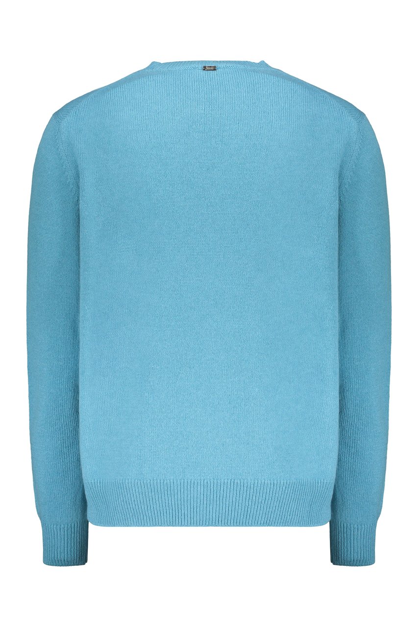Herno Cashmere sweater Blauw