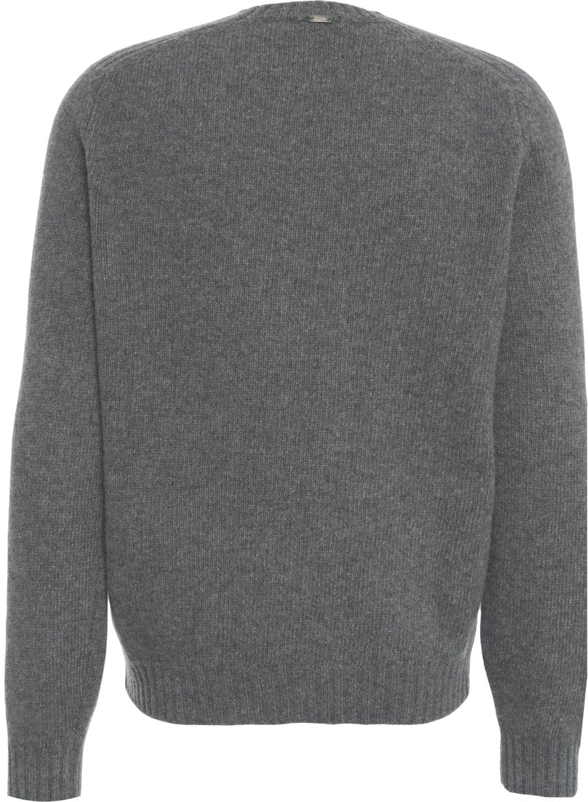Herno Wool sweater Grijs