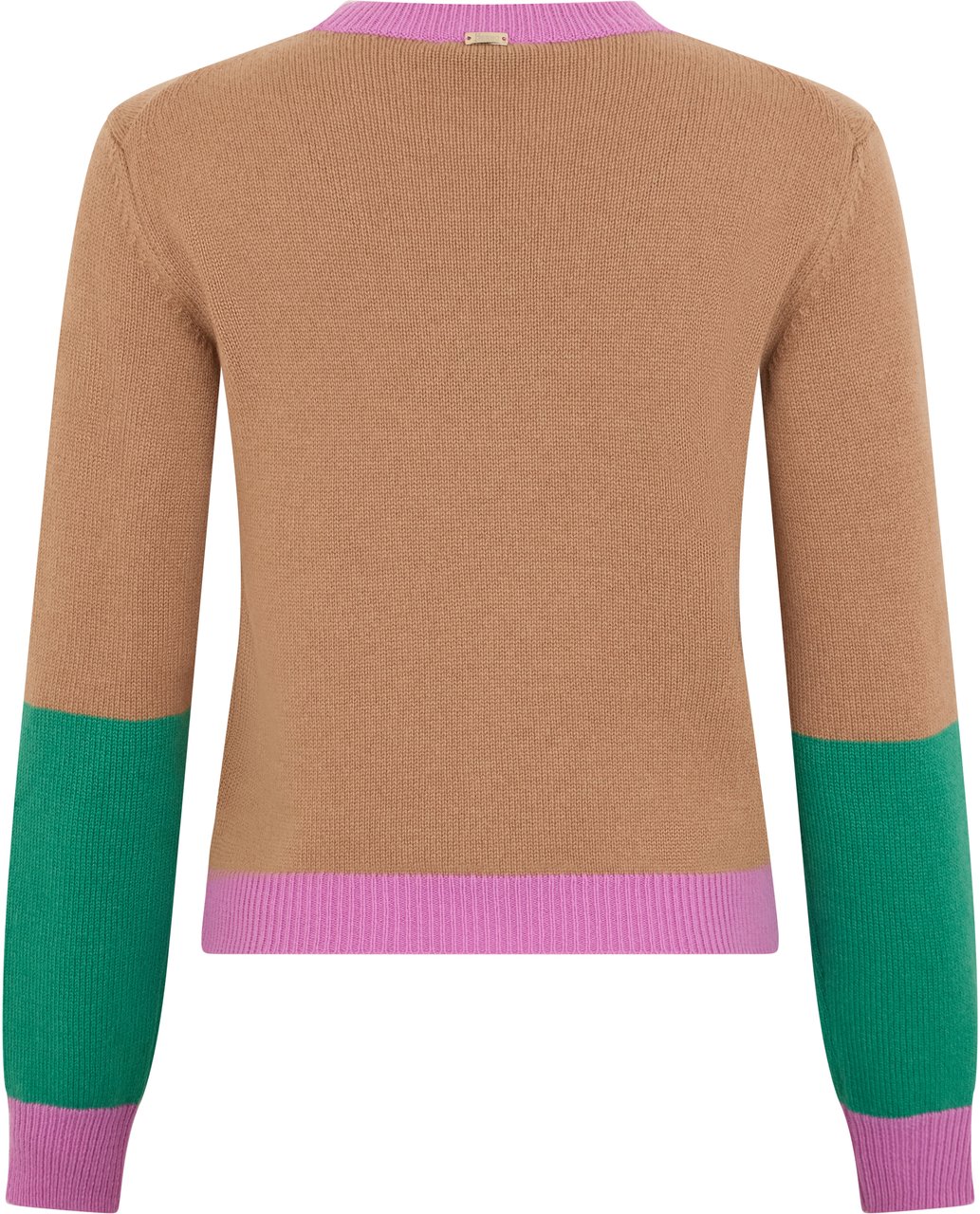 Herno Multicolored cashmere sweater Neutraal