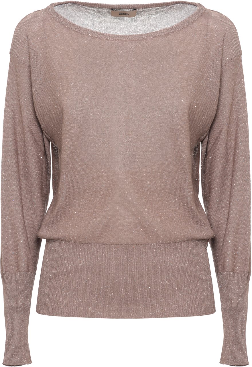 Herno Sweaters Marrone Taupe