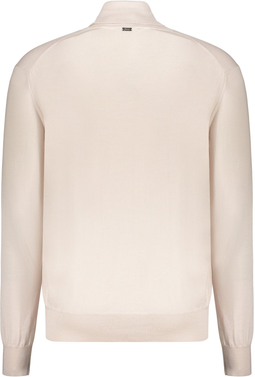 Herno Virgin wool turtleneck sweater Neutraal