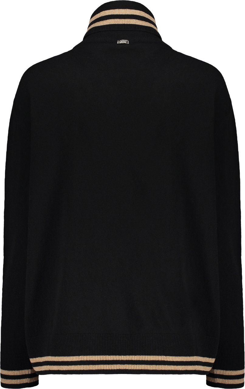 Herno Turtleneck sweater Zwart