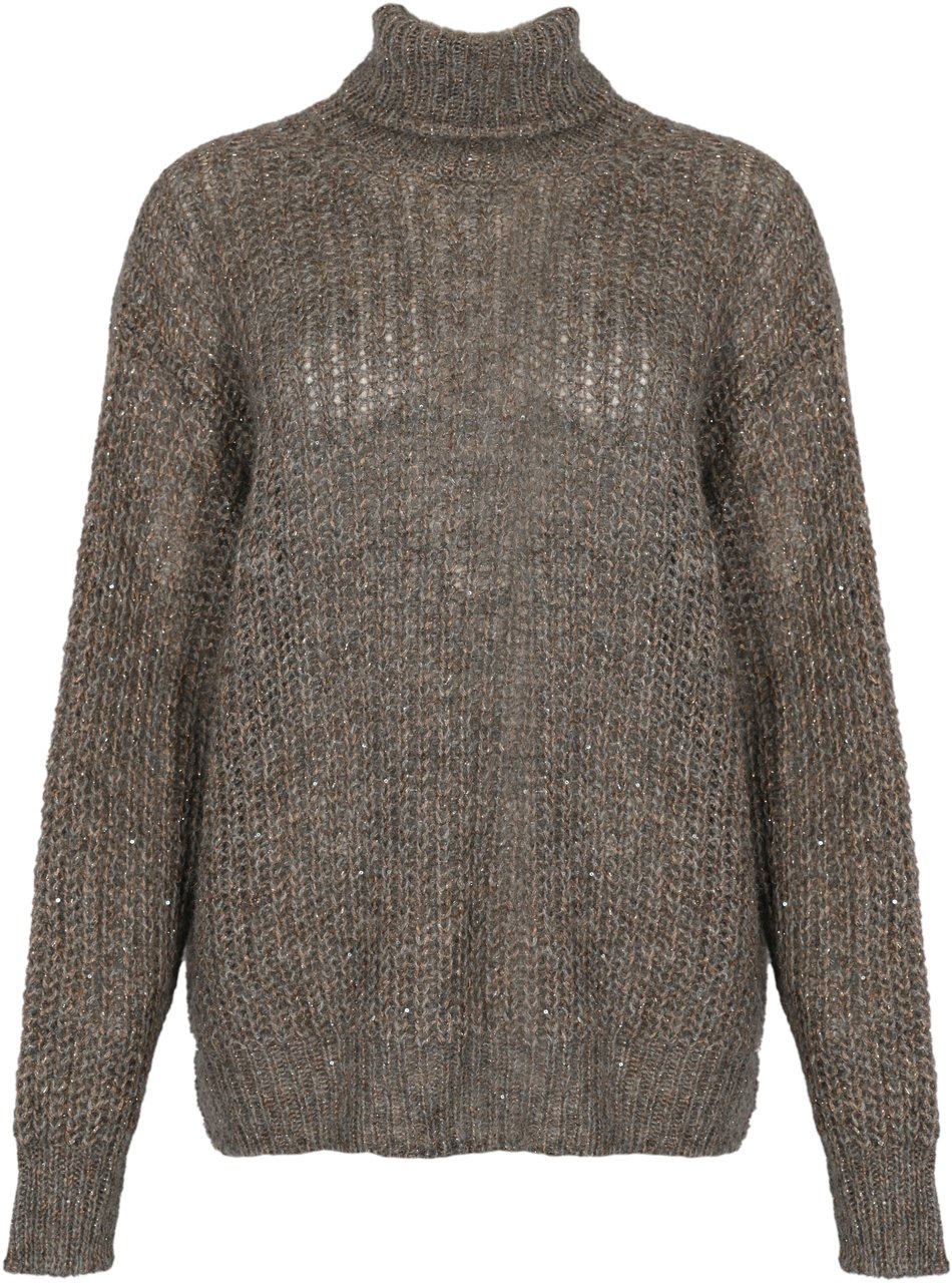 Herno Sweaters Grigio Medio Grijs