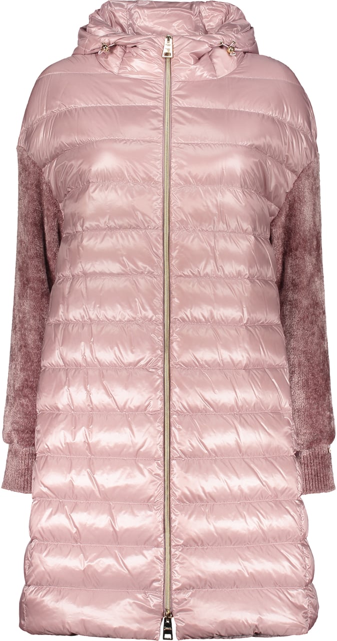 Herno Hooded down jacket Paars