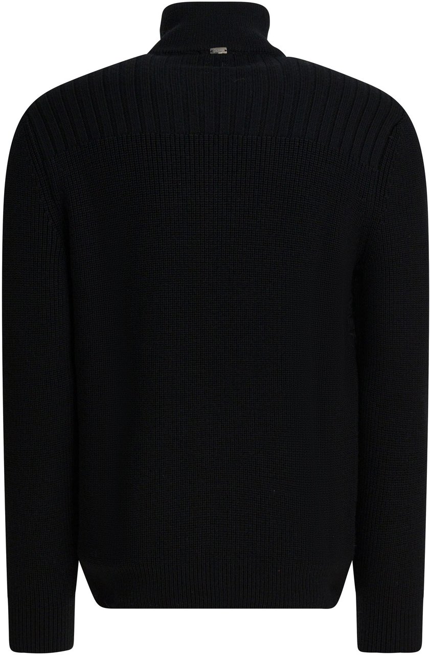 Herno Wool down jacket comforter Zwart