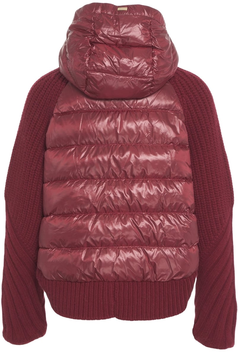 Herno Padded cardigan Rood