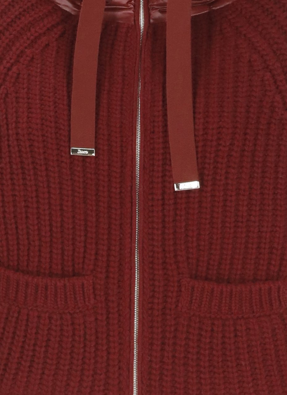 Herno Coats Bordeaux Rood