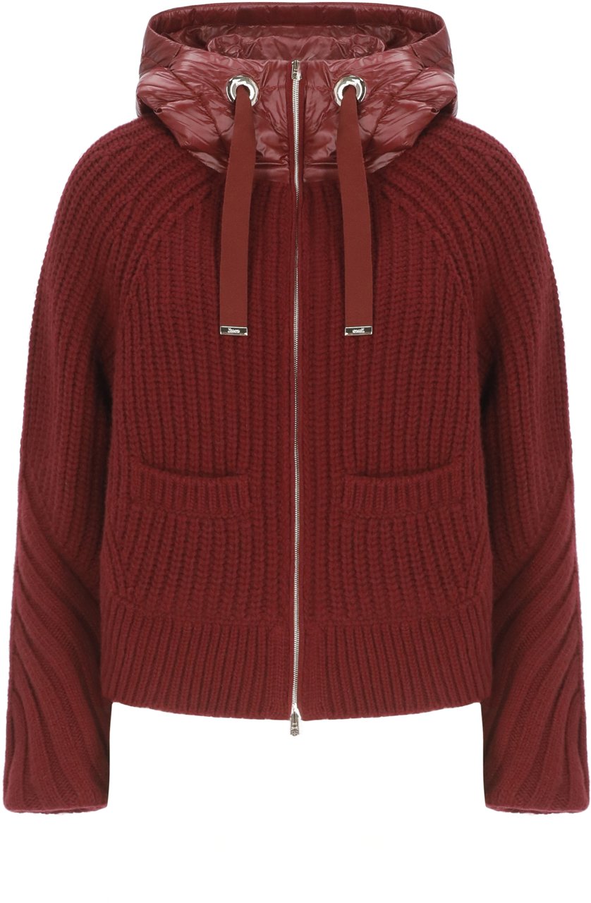 Herno Coats Bordeaux Rood