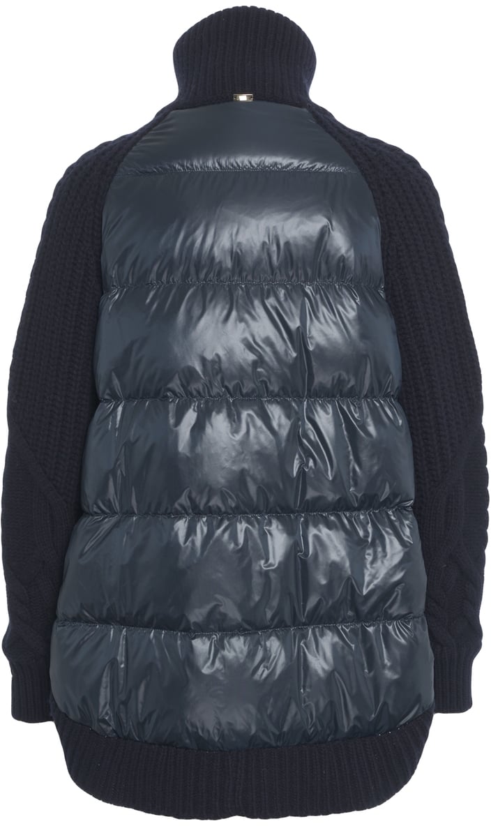 Herno Cardigan con zip Blauw