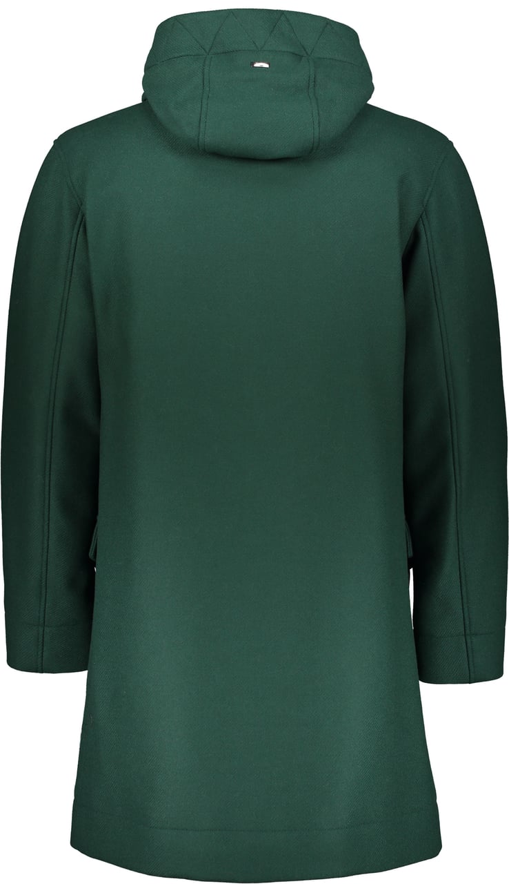 Herno Dark green jacket elegant and functional Groen