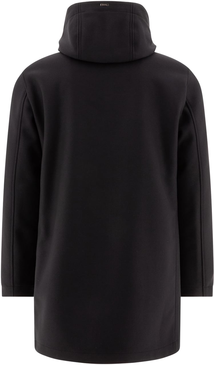 Herno Hooded parka Blauw