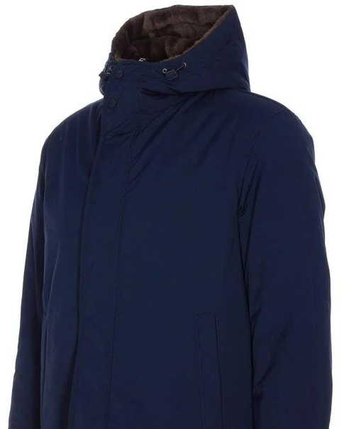 Herno Coats Blue Blauw