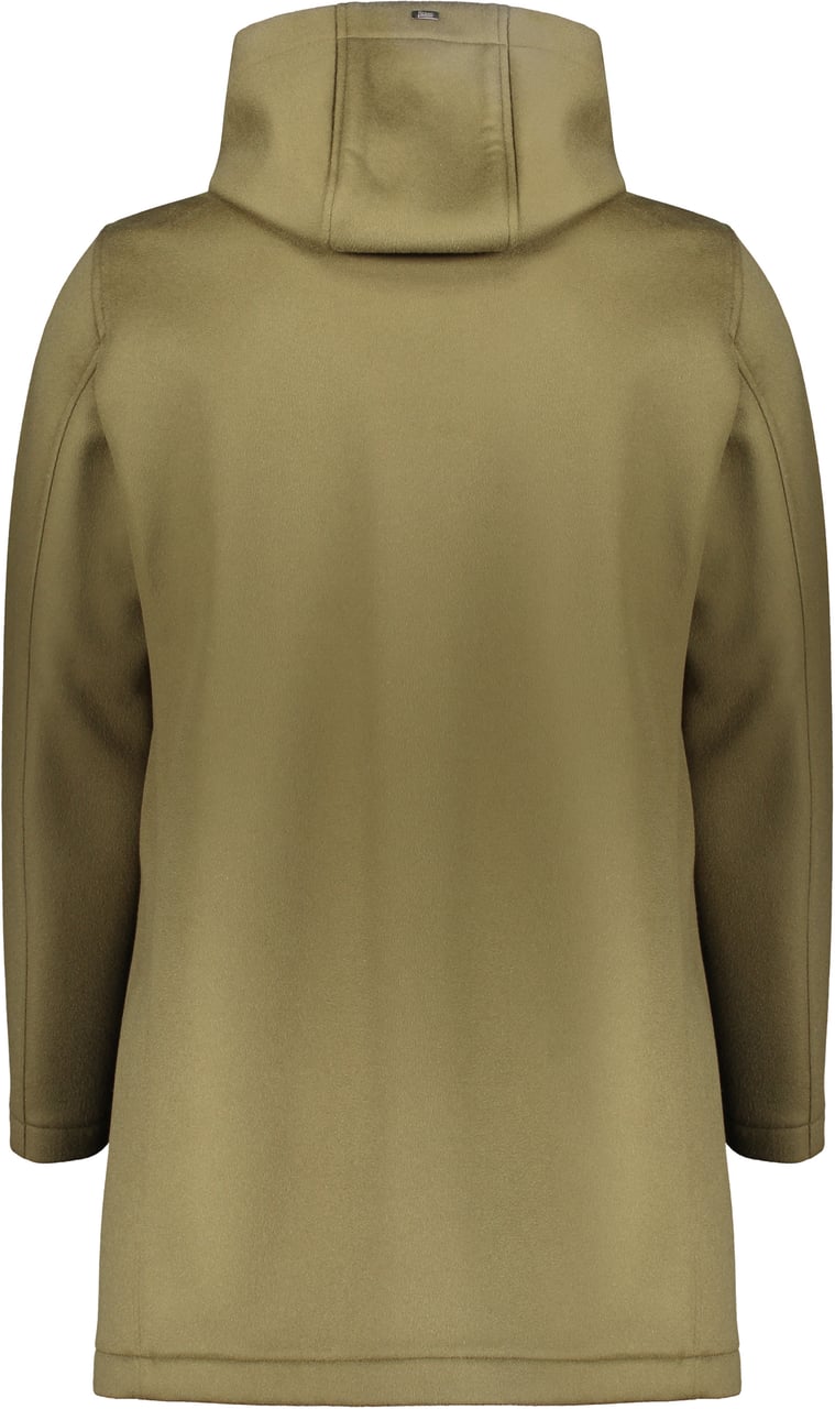 Herno Wool and cashmere jacket Groen