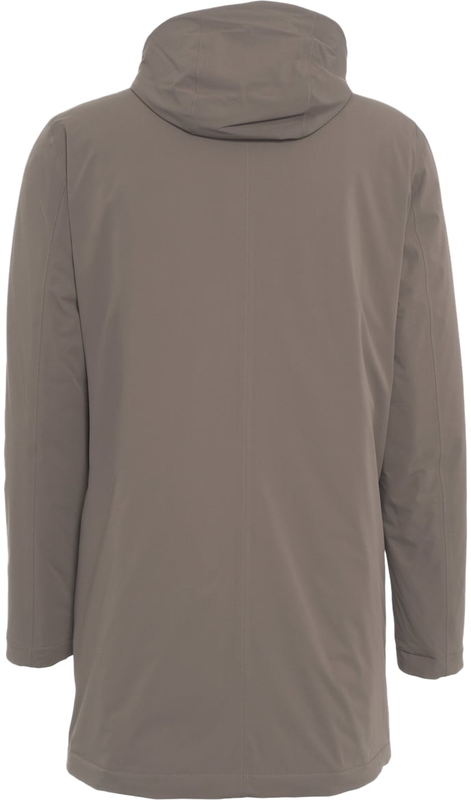 Herno Padded parka Grijs