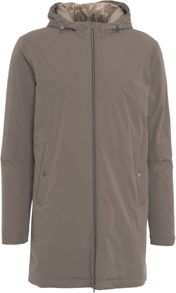 Herno Padded parka Grijs