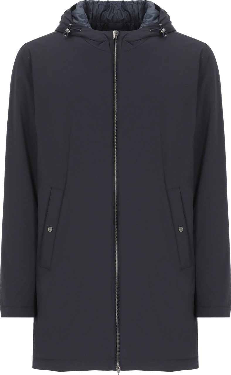 Herno Coats Blue Blauw