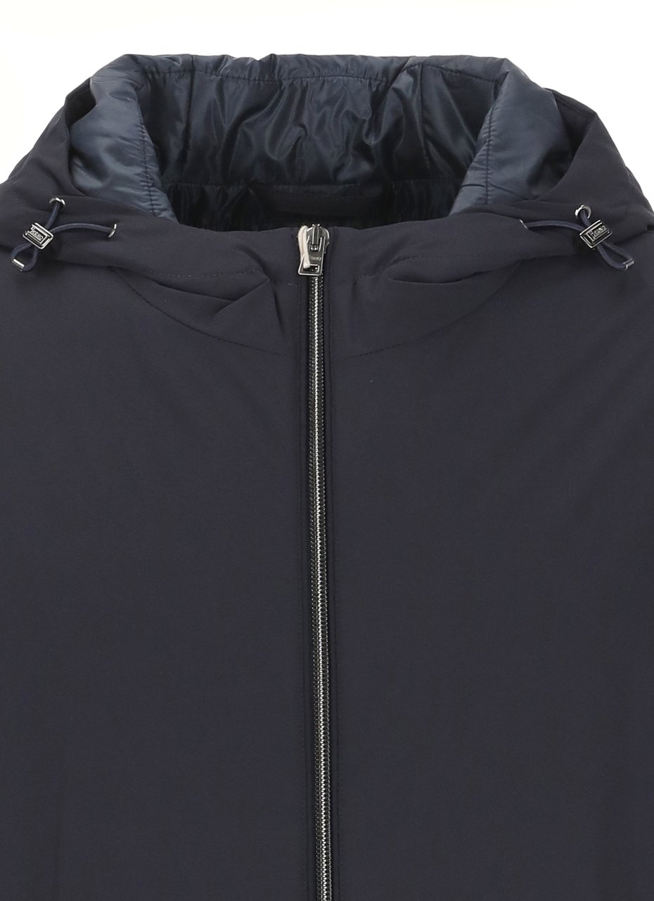 Herno Coats Blue Blauw