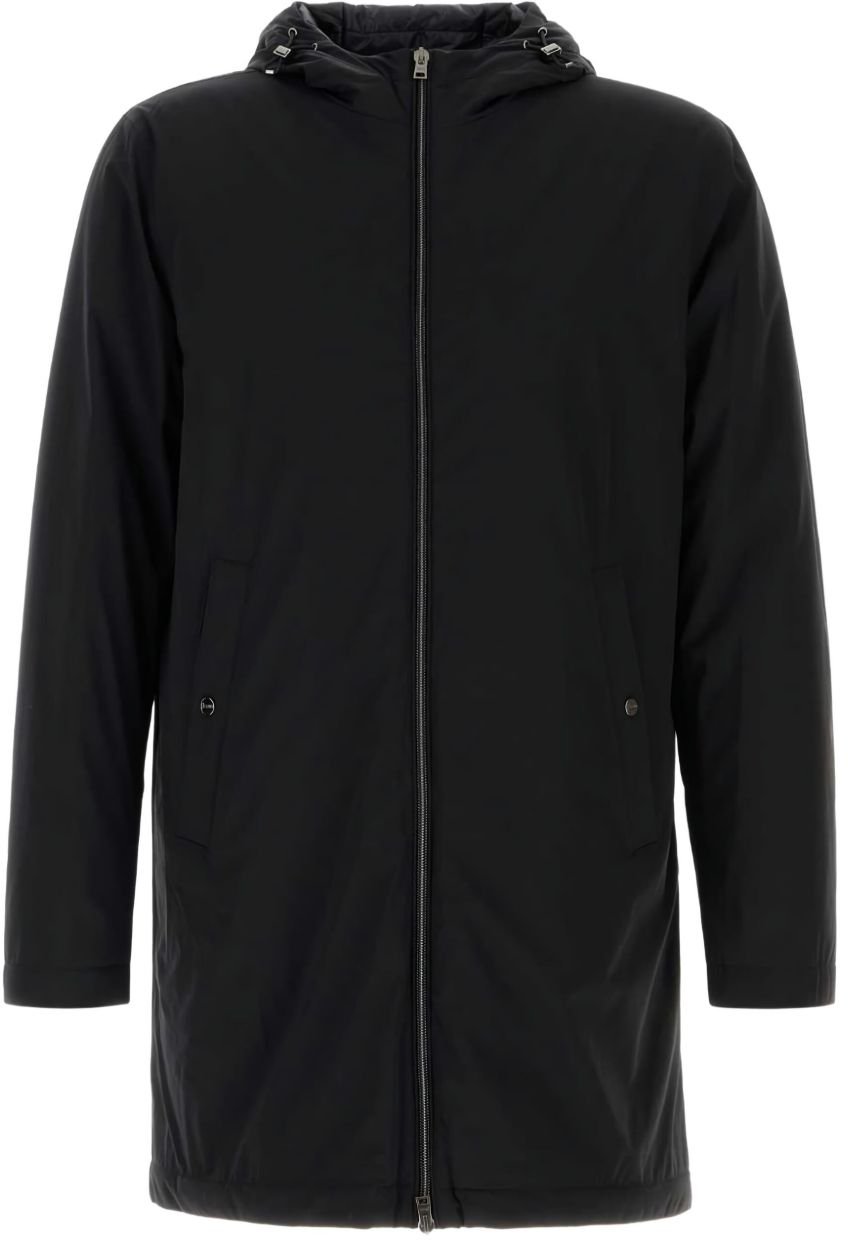 Herno Coats Black Zwart