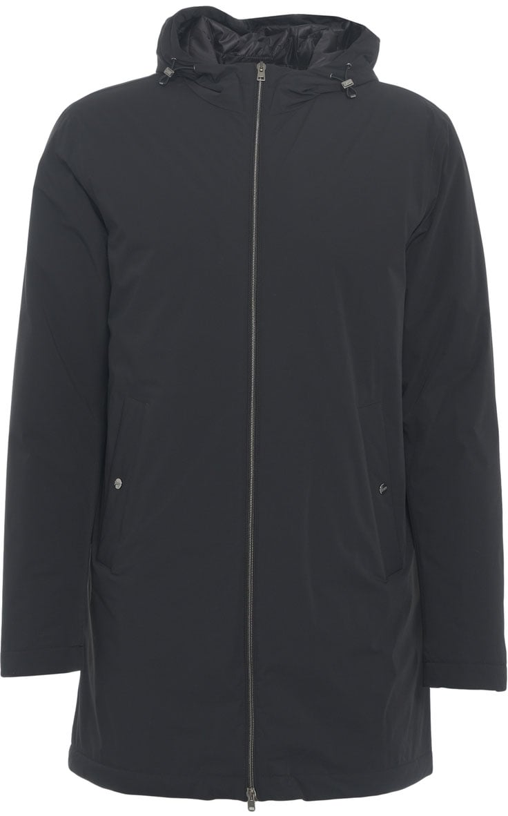 Herno Parka imbottito con cappuccio Zwart