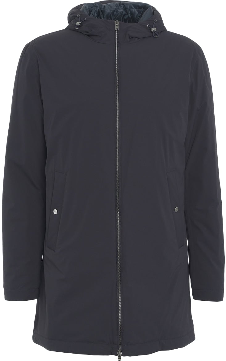 Herno Padded parka Blauw
