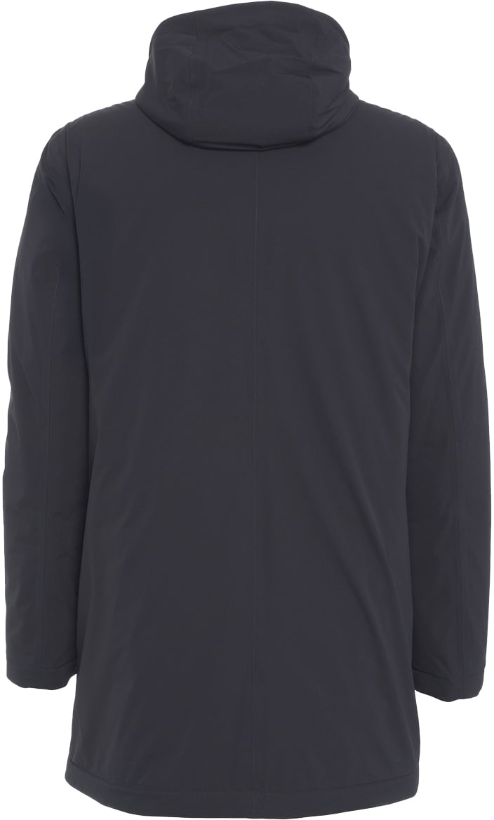 Herno Padded parka Blauw