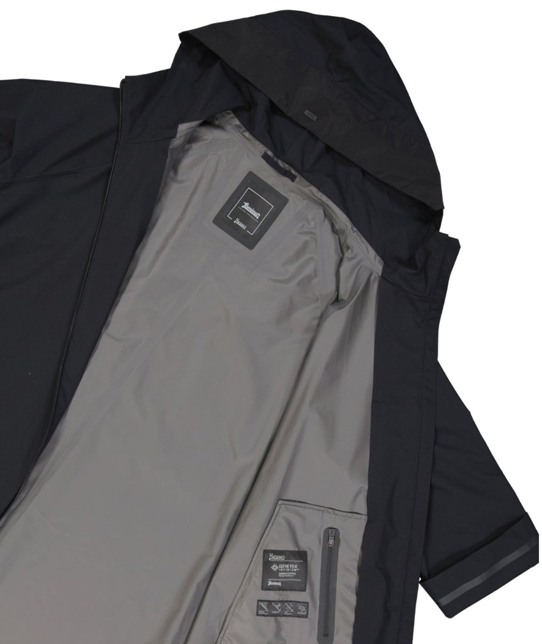 Herno HERNO Rain Trench Coat Zwart