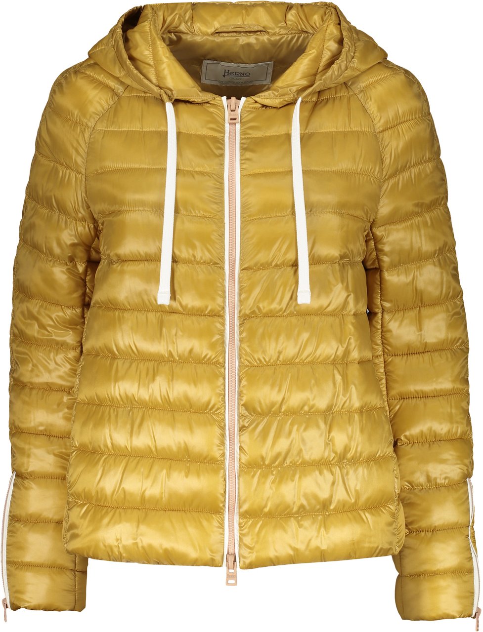 Herno Short down jacket Beige