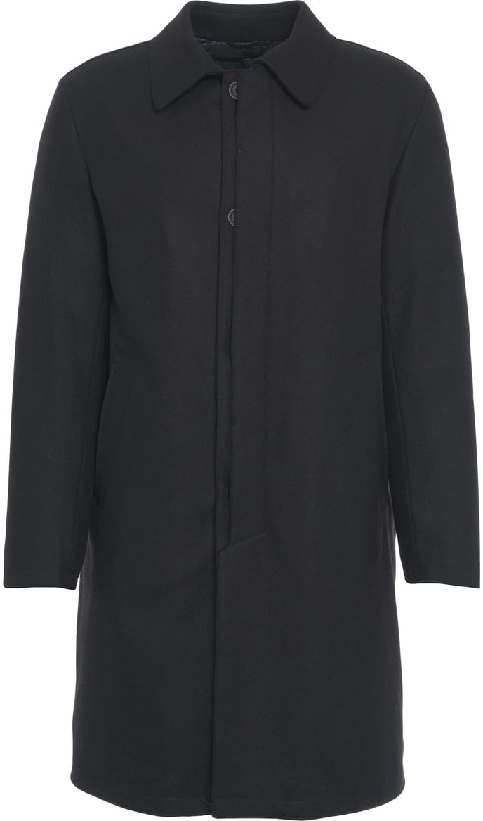 Herno Wool coat Zwart