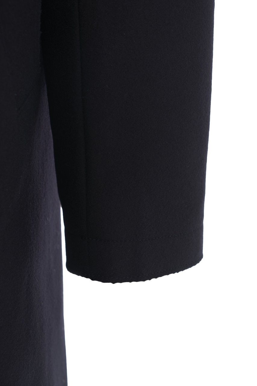 Herno Wool coat Blauw