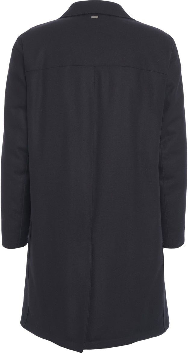 Herno Wool coat Blauw