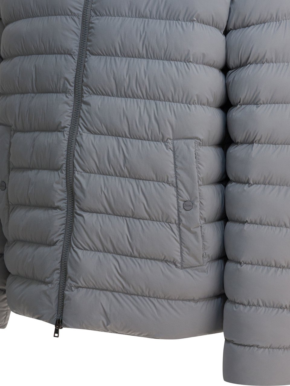 Herno Nylon down jacket Grijs