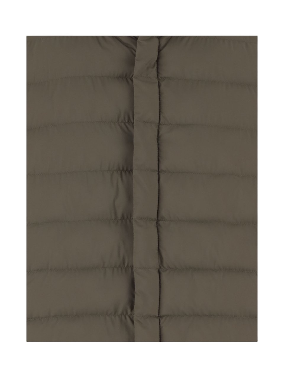 Herno Military Green Padded Nylon Vest Groen