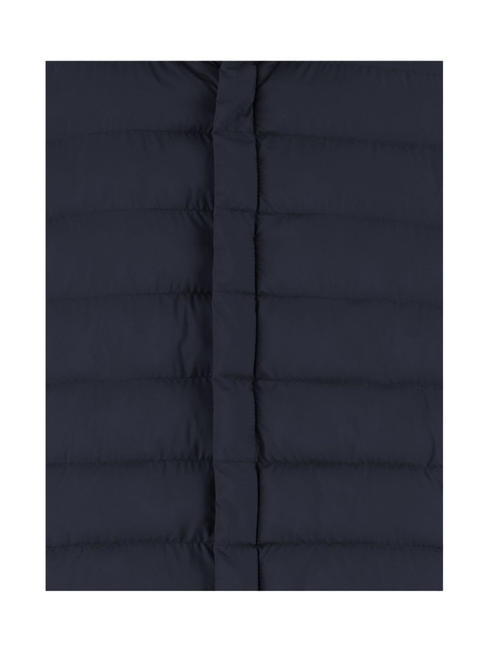 Herno Black Nylon Padded Vest Zwart
