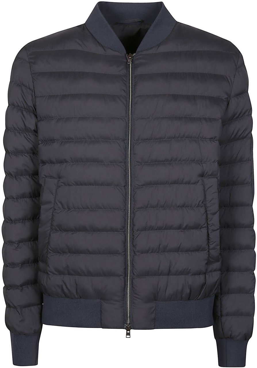Herno L`aviatore Legend Bomber Jacket Blue Blauw
