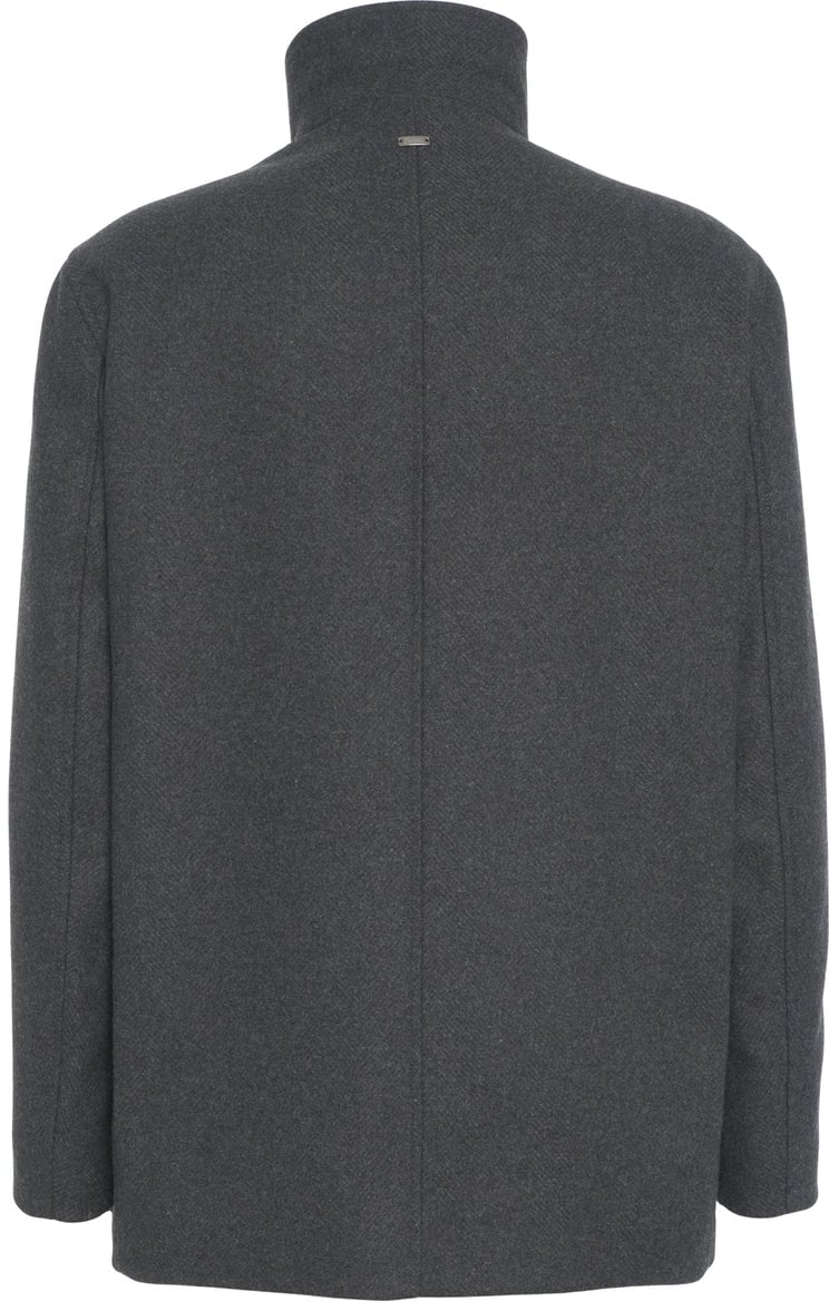 Herno Virgin wool coat Grijs