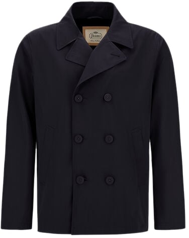Herno Coats Blue Blauw
