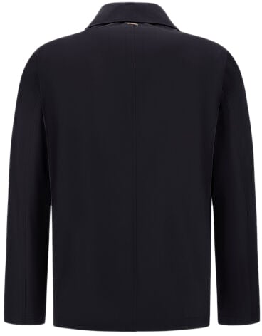Herno Coats Blue Blauw