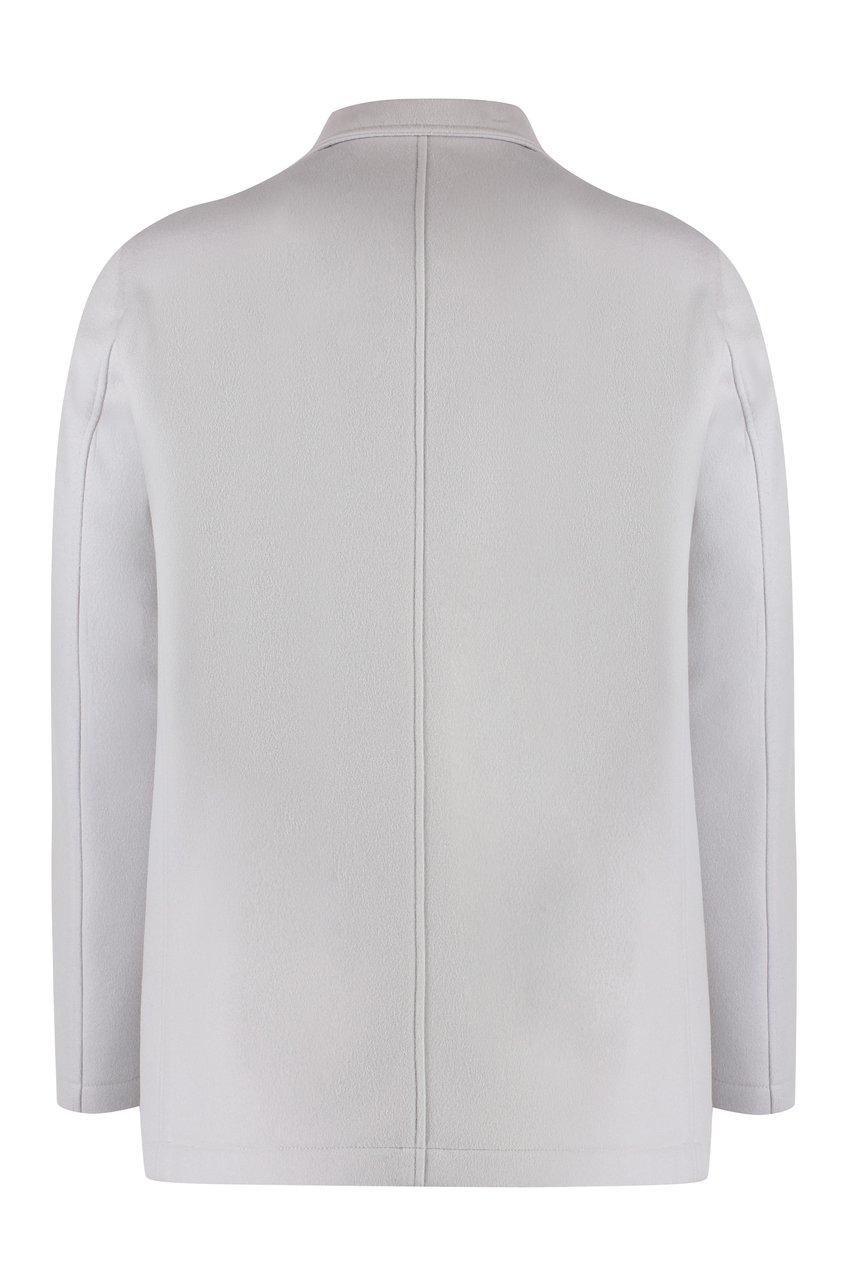 Herno Wool and cashmere coat Neutraal