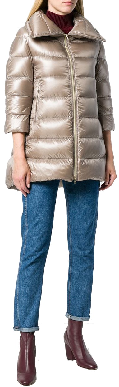 Herno Coats Dove Grey Grijs