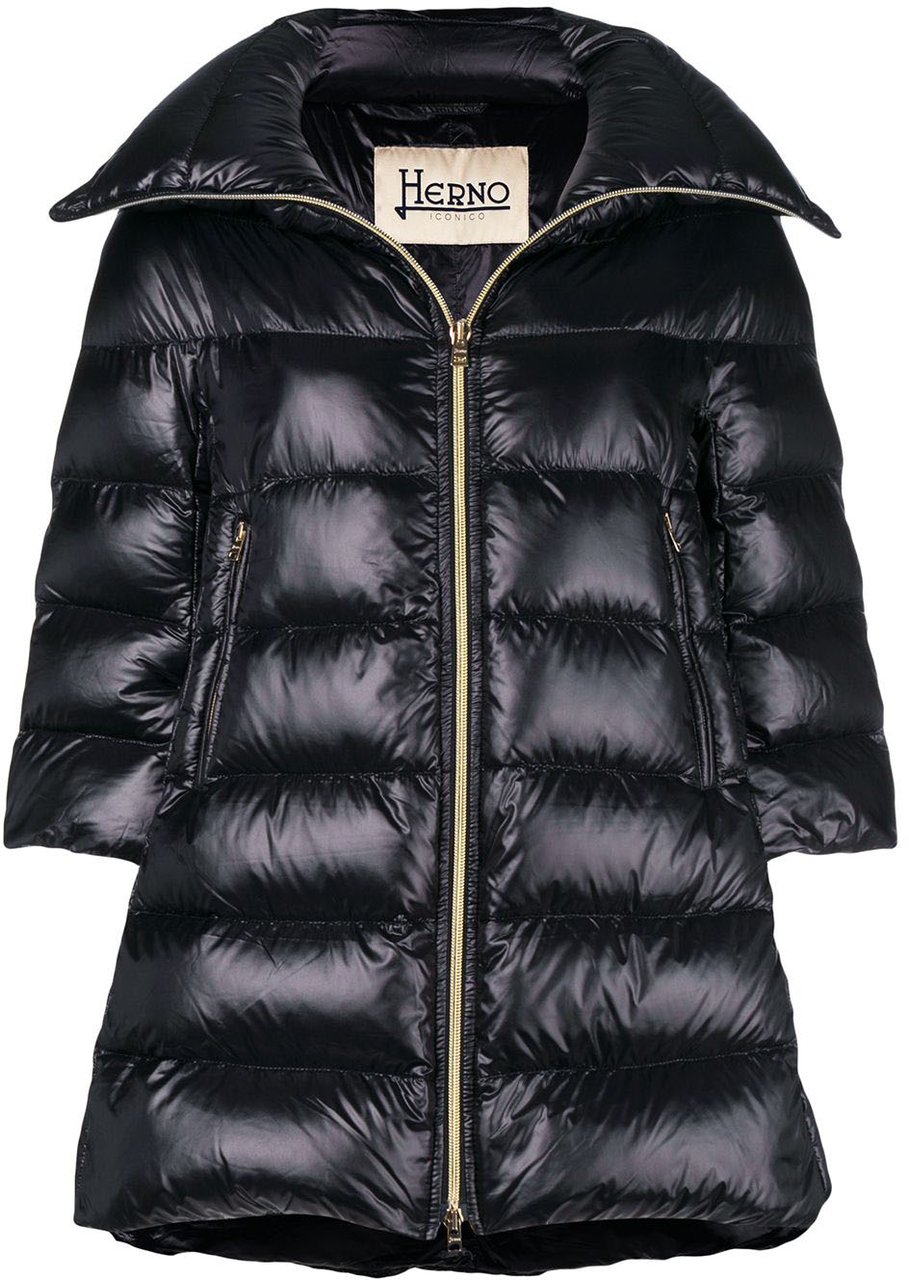 Herno Coats Black Zwart