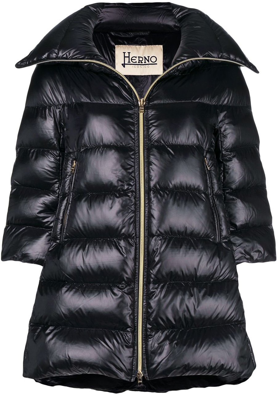 Herno Coats Black Zwart