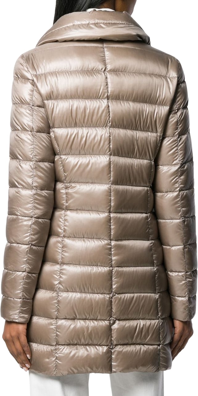 Herno Coats Grey Taupe